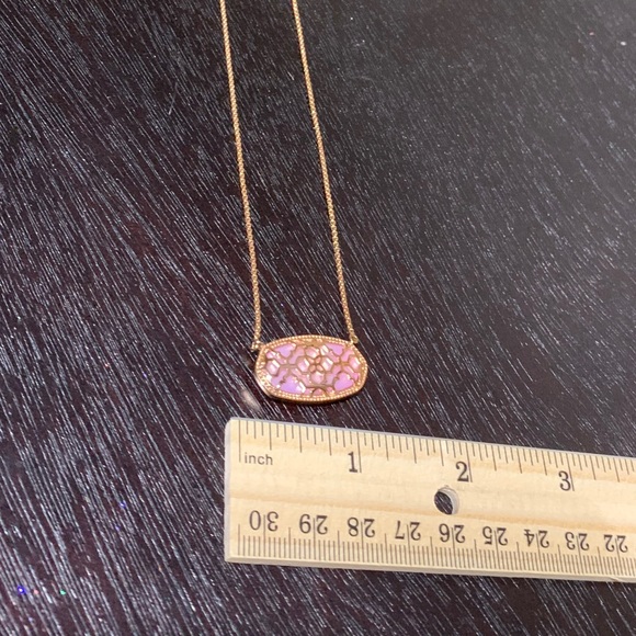 Kendra Scott Rose Gold Necklace NWOT - Picture 5 of 5